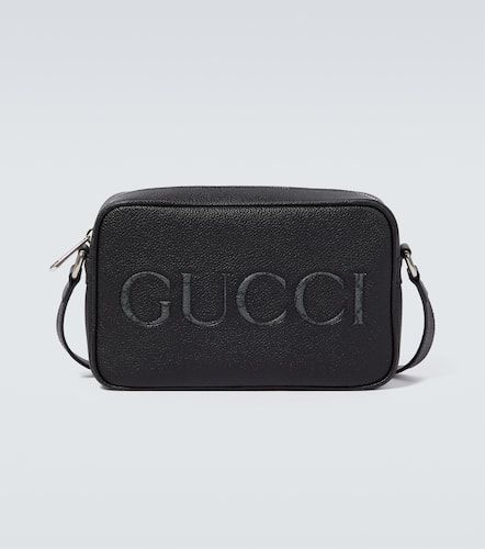 Mini leather shoulder bag - Gucci - Modalova