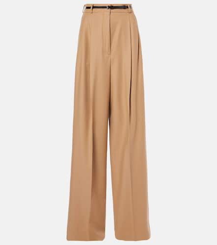 Kiens12 wool-blend wide-leg pants - Sportmax - Modalova