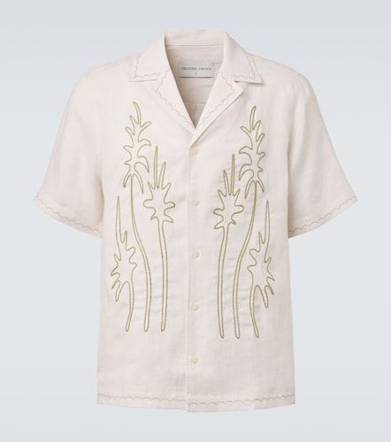 Camicia Alvs in lino con ricamo - Frescobol Carioca - Modalova
