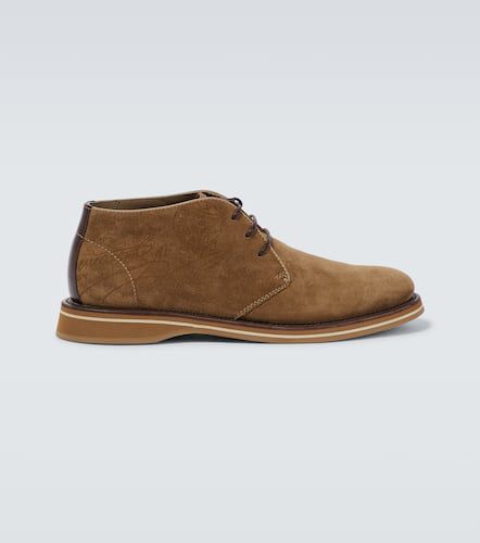 Stringate Chukka Alessio in nubuk Scritto - Berluti - Modalova