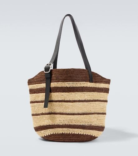 Paula's Ibiza Loop raffia basket bag - Loewe - Modalova