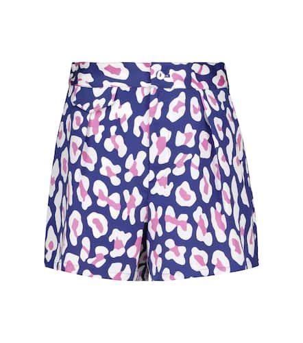 Edria animal-print high-rise shorts - Diane von Furstenberg - Modalova