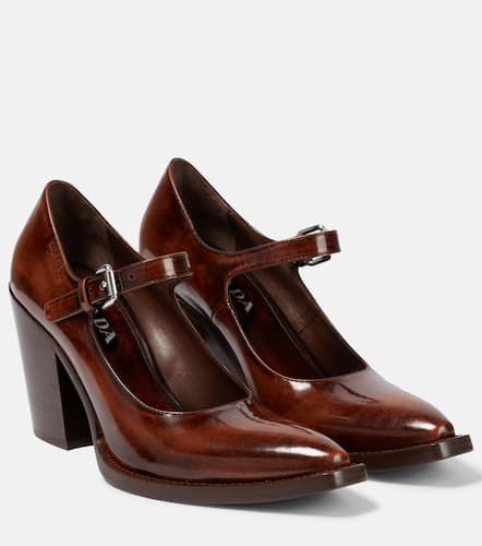 Prada Leather Mary Jane pumps - Prada - Modalova