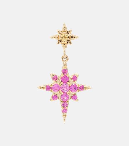 Sunset Star 14kt single earring with sapphires - Roxanne First - Modalova