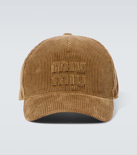 Miu Miu Baseballcap aus Cord - Miu Miu - Modalova