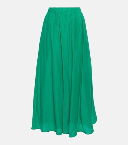 Mariela cotton and silk maxi skirt - Velvet - Modalova