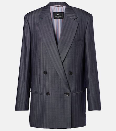 Etro Striped wool-blend blazer - Etro - Modalova