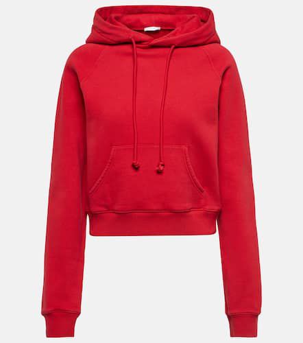 Timmi cropped cotton-blend jersey hoodie - The Row - Modalova