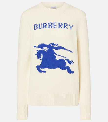 Sudadera de lana y cachemir con EKD - Burberry - Modalova