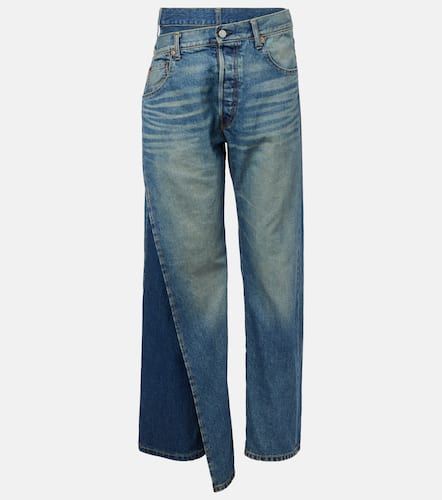 Asymmetric straight jeans - Junya Watanabe - Modalova