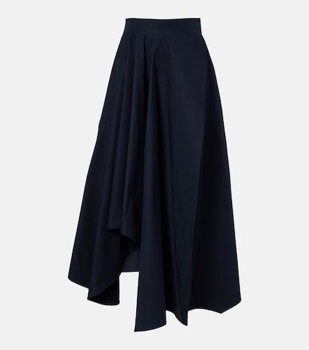 Asymmetric cotton poplin maxi skirt - Givenchy - Modalova