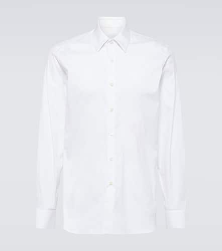 Camisa de popelín de mezcla de algodón - Prada - Modalova