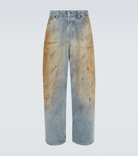 Jeans anchos con efecto desgastado - Acne Studios - Modalova