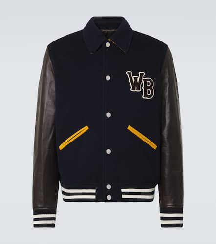 Prince wool-blend varsity jacket - Wales Bonner - Modalova