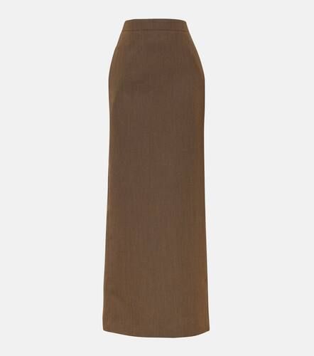 Wool twill maxi skirt - Bottega Veneta - Modalova