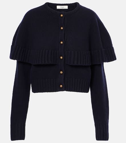 ChloÃ© Caped wool and cashmere cardigan - Chloe - Modalova