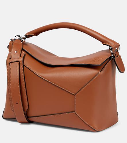 Puzzle Edge leather shoulder bag - Loewe - Modalova