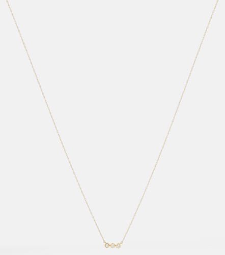 Halskette aus 10kt Gelbgold mit Diamanten - Stone and Strand - Modalova