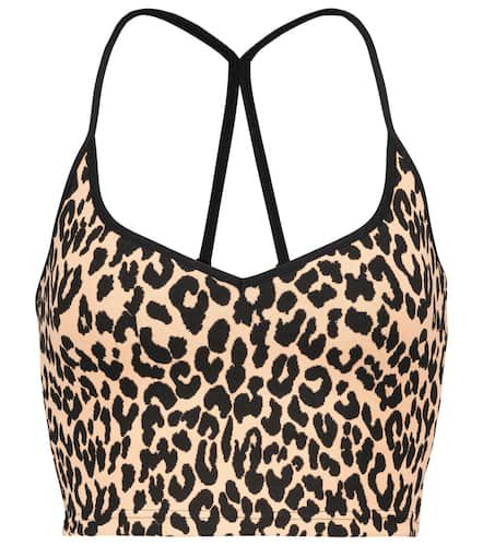 Crop top Sweetheart estampado - Adam Selman Sport - Modalova