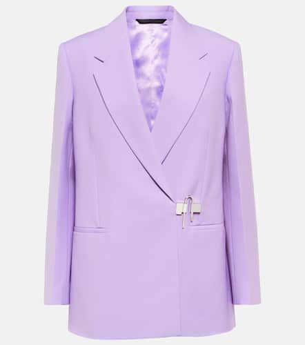 Padlock wool and mohair blazer - Givenchy - Modalova