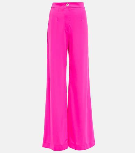 Pantalones anchos de jersey de tiro alto - Dolce&Gabbana - Modalova