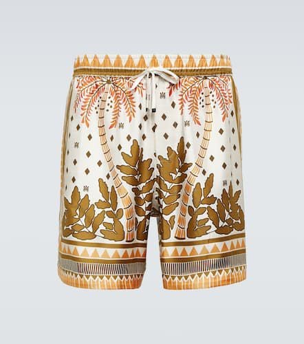 Amiri Bedruckte Shorts aus Seide - Amiri - Modalova