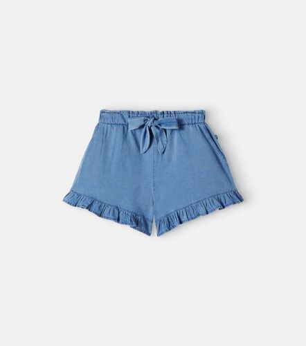 Shorts Sienna de chambray de algodón - Cozmo - Modalova