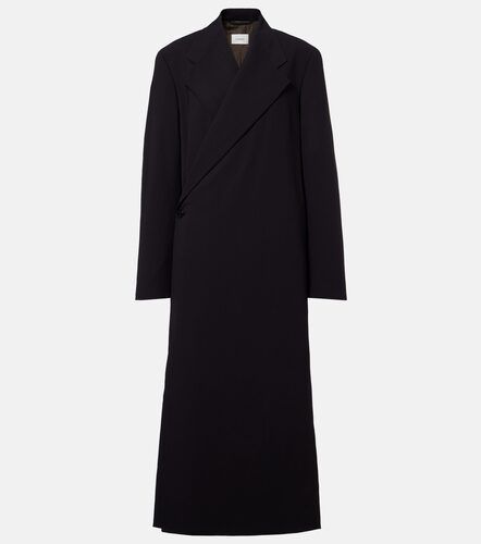 Lemaire Wool crepe wrap coat - Lemaire - Modalova