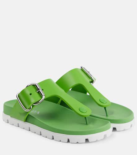 Prada Rubber thong sandals - Prada - Modalova