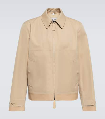 Cotton gabardine blouson jacket - Burberry - Modalova