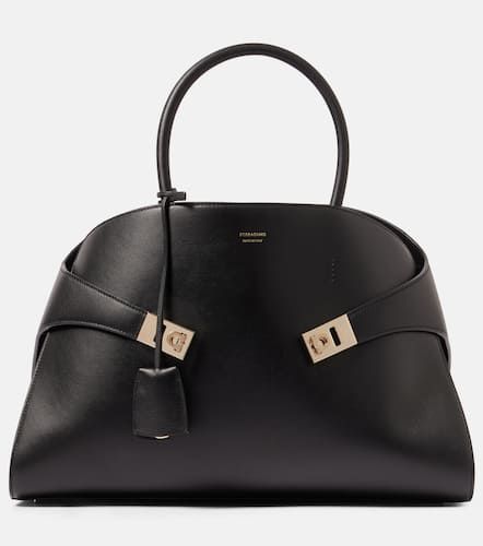 Bolso al hombro Hug Medium de piel - Ferragamo - Modalova