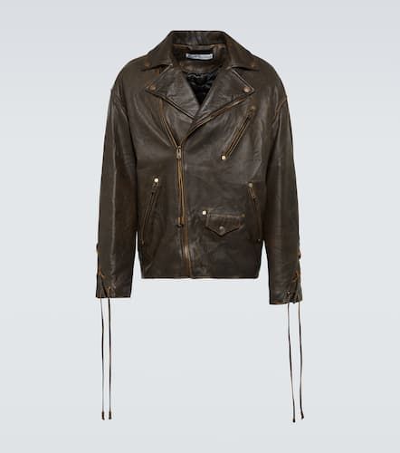 Acne Studios Bikerjacke aus Leder - Acne Studios - Modalova