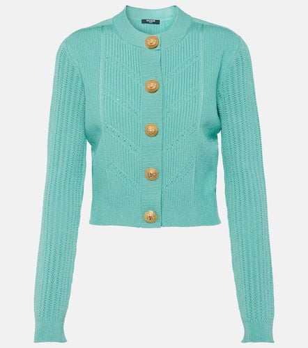 Balmain Cardigan aus Strick - Balmain - Modalova