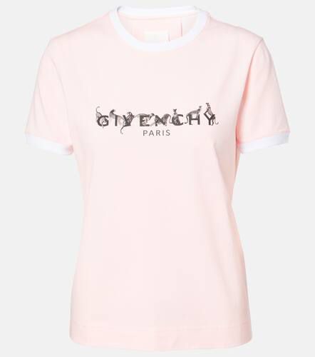 T-shirt Ringer in jersey di misto cotone - Givenchy - Modalova