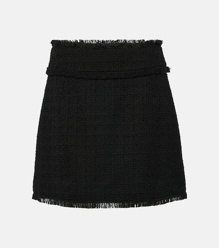 Minifalda de tweed de mezcla de lana - Dolce&Gabbana - Modalova