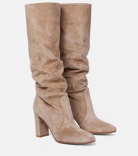 Glen 85 suede knee-high boots - Gianvito Rossi - Modalova