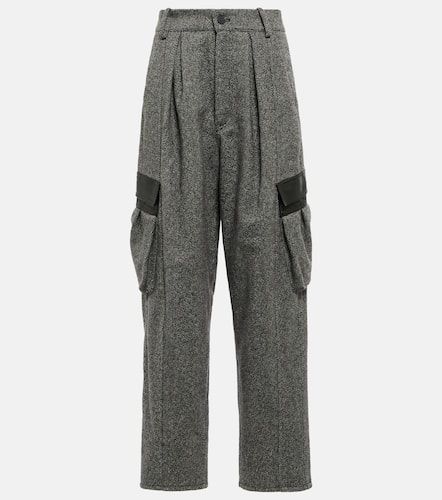 Tres high-rise herringbone cargo pants - The Mannei - Modalova