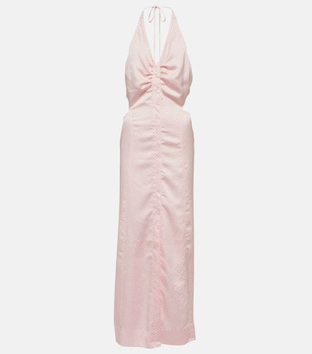 Ganni Gingham halterneck maxi dress - Ganni - Modalova