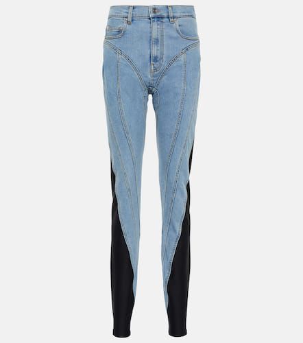 Jeans skinny Spiral con paneles - Mugler - Modalova