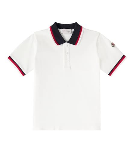 Cotton pique polo shirt - Moncler Enfant - Modalova