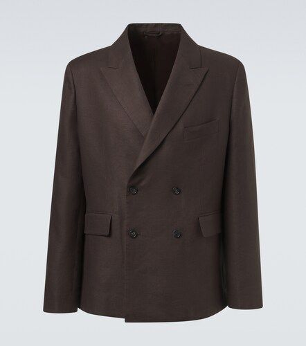 Bode Double-breasted linen blazer - Bode - Modalova