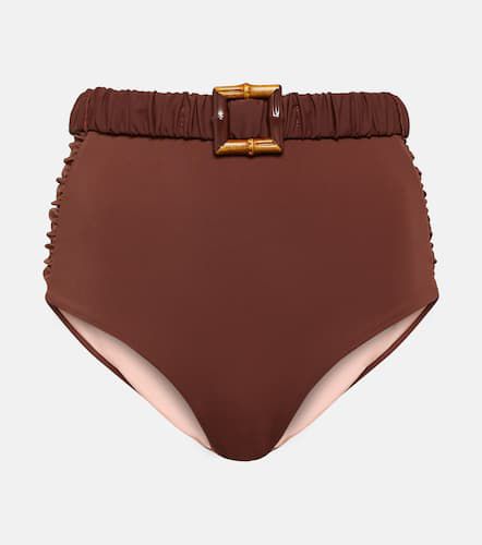 Belted high-rise bikini bottoms - Johanna Ortiz - Modalova