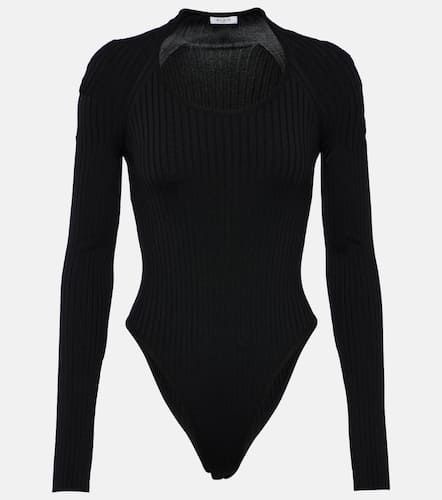 AlaÃ¯a Ribbed-knit bodysuit - Alaia - Modalova