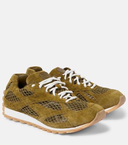 Sneakers Orbit aus Mesh mit Veloursleder - Bottega Veneta - Modalova