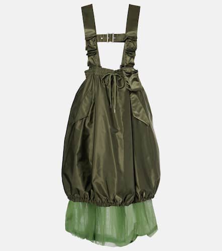 Tiered cargo dress - Noir Kei Ninomiya - Modalova