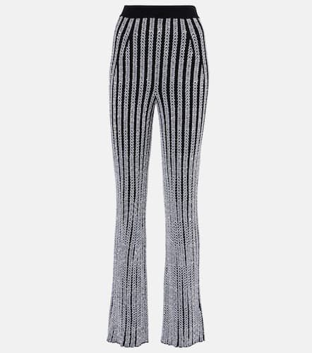 Pantaloni flared Chevron in lamé - Missoni - Modalova