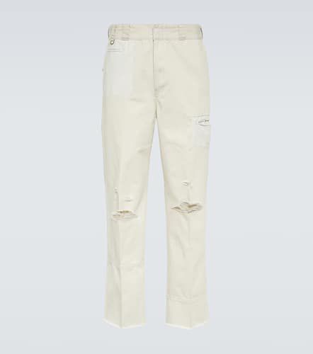 Distressed straight-leg cotton pants - Undercover - Modalova