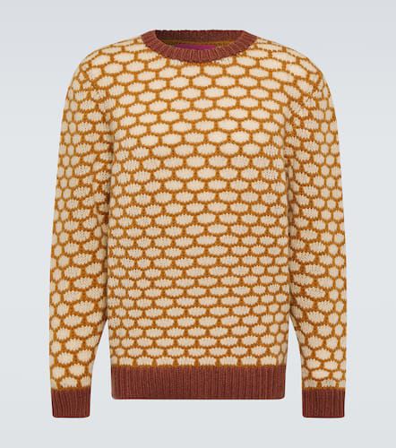 Pullover in cashmere jacquard - The Elder Statesman - Modalova