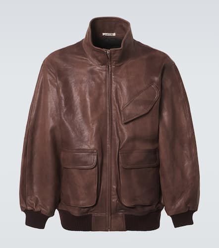 Auralee Leather blouson - Auralee - Modalova