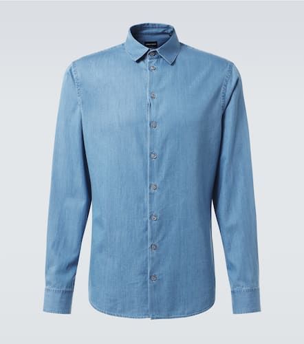 Giorgio Armani Camisa de chambray - Giorgio Armani - Modalova